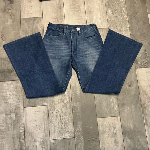 Diesel Stenx Rigid Denim Straight High Rise Ankle Jeans 28 x 28 Y2K Vintage - Picture 2 of 16